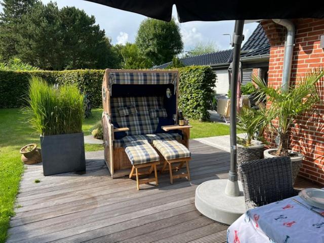 Ferienhaus "Zum Haifisch" Sankt Peter-Ording Buitenkant foto